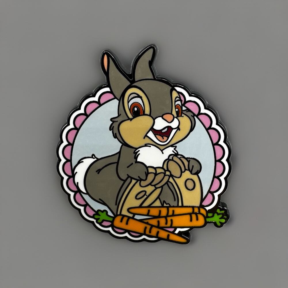 Disney Animals & Food Blind Enamel Pin THUMPER New Open Box